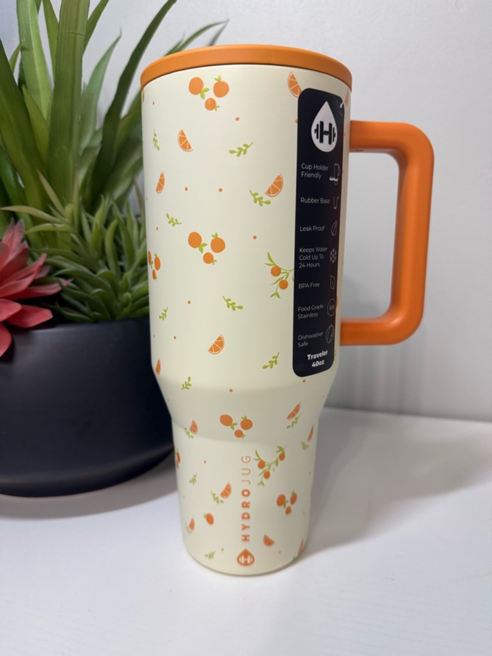 Hydrojug Citrus 40oz Traveler